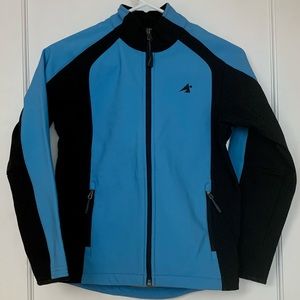 Fleece Lined Windbreaker Tech Jacket